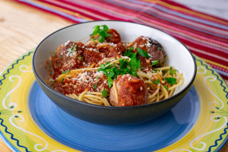 Heart-healthy meatball dinners